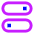 Horizontal Toggle Button Icon from Sharp Neon - Free Set