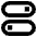 Horizontal Toggle Button Icon from Sharp Remix - Free Set
