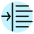 Indent Left Icon from Ultimate Colors - Free Set