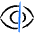 Iris Scan Target Icon from Freehand Duotone - Free Set