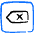 Keyboard Delete Button Icon from Freehand Duotone - Free Set