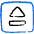 Keyboard Eject Button Icon from Freehand Duotone - Free Set