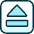 Keyboard Eject Icon from Ultimate Duotone - Free Set