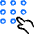 Keyboard Id Dial Finger Icon from Freehand Duotone - Free Set