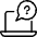 Laptop Help Message Icon from Ultimate Light - Free Set
