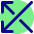 Line Arrow Crossover Left Icon from Core Pop - Free Set