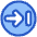 Arrow Right Circle 2 Icon from Plump Duo - Free Set