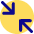 Line Arrow Shrink Diagonal 2 Icon from Core Pop - Free Set