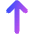 Line Arrow Up 1 Icon from Core Gradient - Free Set