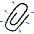 Link Paperclip Icon from Freehand Duotone - Free Set