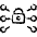 Lock Network Icon from Freehand - Free Set