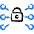 Lock Network Icon from Freehand Duotone - Free Set