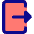 Logout 1 Icon from Core Pop - Free Set