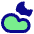 Moon Cloud Icon from Core Pop - Free Set