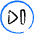 Multimedia Controls Button Next Icon from Freehand Duotone - Free Set