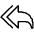 Navigation Direction Left Forward Icon from Ultimate Light - Free Set