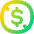 Non Commercial Dollars Icon from Flex Gradient - Free Set