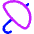 Open Umbrella Icon from Flex Neon - Free Set