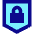 Padlock Shield Icon from Sharp Pop - Free Set