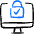 Password Desktop Lock Approved Icon from Freehand Duotone - Free Set
