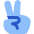 Peace Hand icon - Free transparent PNG, SVG. No sign up needed.
