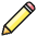 Pencil 1 Icon from Ultimate Colors - Free Set