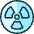 Radioactive Circle Icon from Ultimate Duotone - Free Set