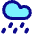 Rain Cloud Icon from Core Pop - Free Set