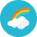Rainbow Icon from Kameleon Colors - Free Set