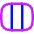 Rectangle Split Thirds Icon from Flex Neon - Free Set