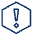 Report Problem Warning Hexagon Icon from Cyber Line - Free Set