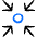 Retract Shrink Arrow Icon from Freehand Duotone - Free Set
