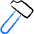 Settings Hammer Icon from Freehand Duotone - Free Set