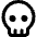 Skull 1 Icon from Core Remix - Free Set