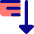 Sort Descending Icon from Core Pop - Free Set