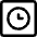 Square Clock icon - Free transparent PNG, SVG. No sign up needed.