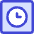 Square Clock icon - Free transparent PNG, SVG. No sign up needed.