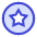 Star Circle Icon from Sharp Duo - Free Set