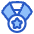 Star Medal icon - Free transparent PNG, SVG. No sign up needed.