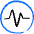 Stats Line Graph Circle Icon from Freehand Duotone - Free Set