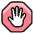 Stop Sign Icon from Ultimate Colors - Free Set