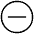 Subtract Circle Icon from Ultimate Light - Free Set