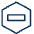 Subtract Hexagon 2 Icon from Cyber Line - Free Set
