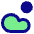 Sun Cloud Icon from Core Pop - Free Set