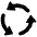 Synchronize Arrows Three Icon from Ultimate Bold - Free Set