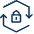 Synchronize Lock Encrypt 1 Icon from Cyber Line - Free Set