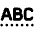 Text Format Dottted Underline Icon from Ultimate Bold - Free Set