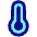Thermometer Icon from Plump Pop - Free Set