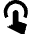 Touch Finger Circle Icon from Nova Solid - Free Set