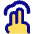 Two Finger Tap Icon from Core Pop - Free Set